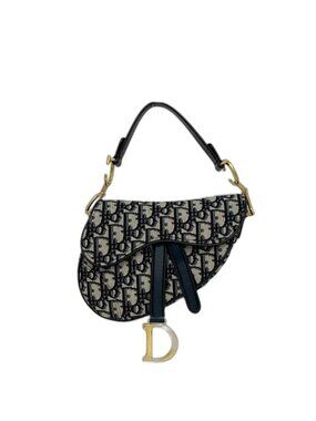 Dior Saddle Bag Mini Navy